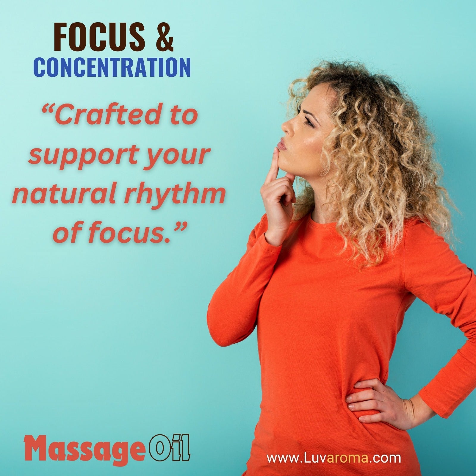 FOCUS & CONCENTRATION AROMATHERAPY BLEND