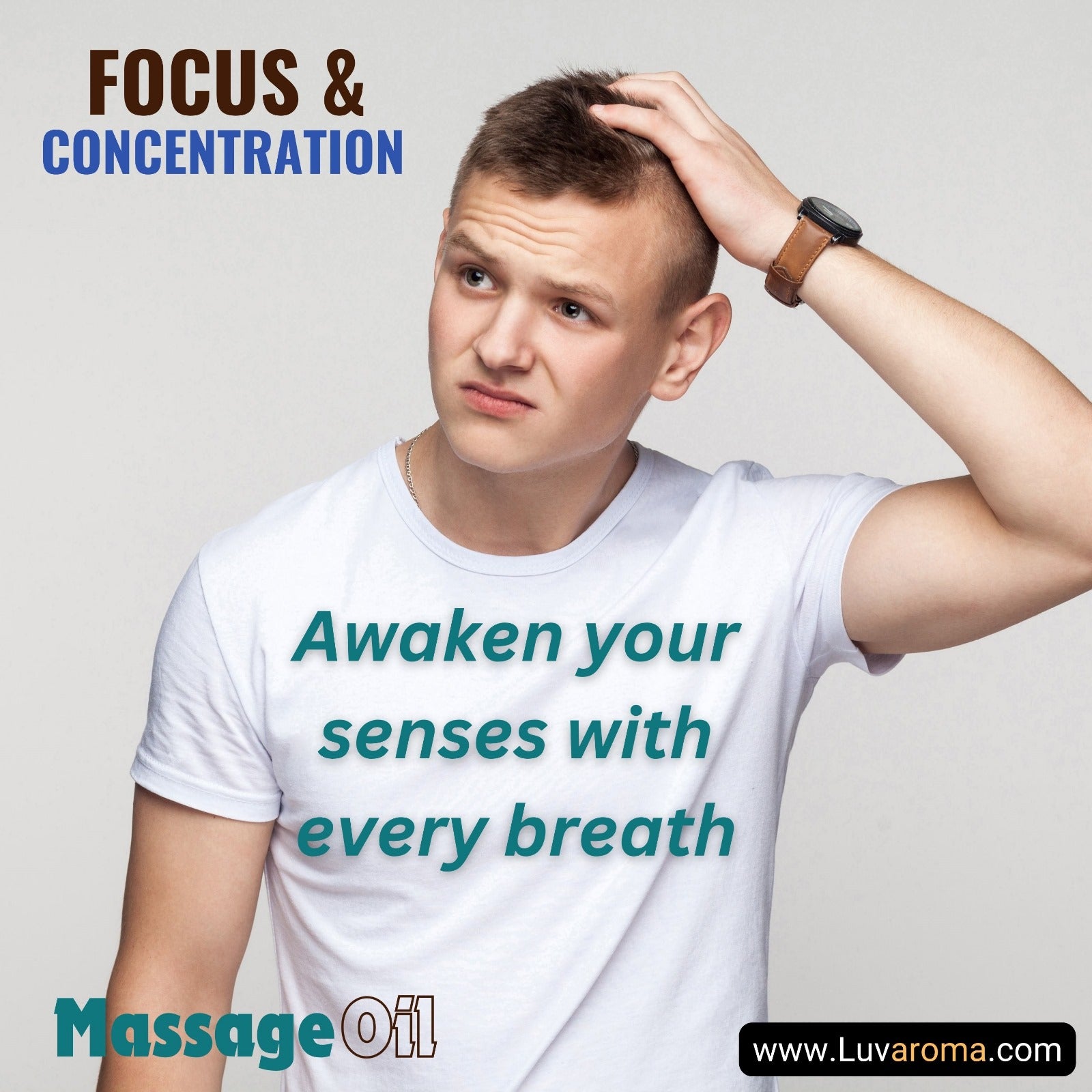 FOCUS & CONCENTRATION AROMATHERAPY BLEND